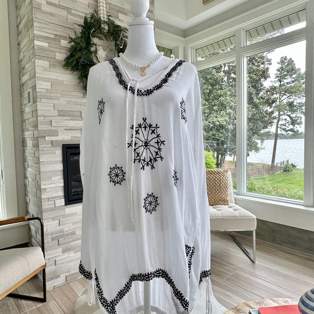 BOHO Beach cover up.  Never worn. Very cute and flowy